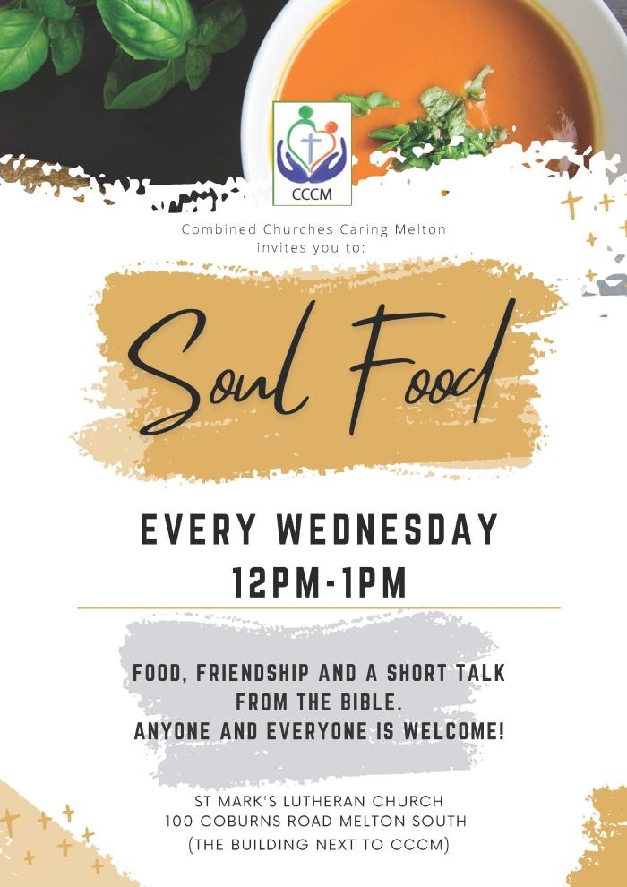 free soup and bible study